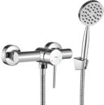 Laveo NOIA fali zuhanycsap zuhanyszettel, króm (BNK_041D) - aquamixwebaruhaz