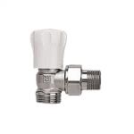 HERZ kézi radiátor szelep sarok kivitel GP eurókónusz csatlakozással (1554801)