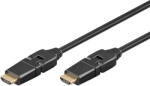 Goobay 61286 HDMI kábel 2 M HDMI A-típus (Standard) Fekete (61286)