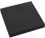 Schedline Nonlimits Black Stone négyzet alakú zuhanytálca 90x90 cm fekete 3ST. N2K-9090/C/ST-M1/C/ST (3STN2K9090CSTM1CST)