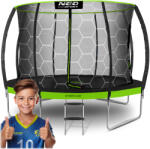 Neo-Sport Kerti trambulin profilozott 14 láb/435 cm belső hálóval Neo-Sport (N14C221)