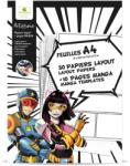Sycomore Artissimo Hârtii de layout A4 + texturi - Manga