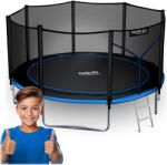 Neo-Sport Kerti trambulin 12ft/374cm külső hálóval és létrával Neo-Sport (N12Z221)