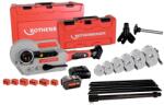 Rothenberger ROBEND 4000 E akkumulátoros csőhajlító készlet, 4Ah, 12-14-16-18-22-28 mm 1000003393 (1000003393)