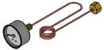 La Marzocco - Pressure Gauge 0-18 Black with Capillary (cfd-3400000465)