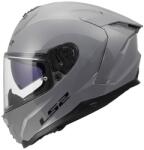 LS2 FF817 Challenger II Solid zárt motoros bukósisak fényes szürke