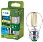 Philips LED izzó ULTRAEFFICIENT VINTAGE Philips P45 E27/1, 2W/230V 2700K 872110305221600 (P7375)