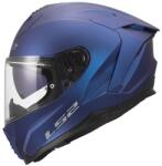 LS2 FF817 Challenger II Solid zárt motoros bukósisak matt tengerészkék