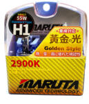 MTEC H1 55W Golden Style 2900K kadmium sárga halogén izzó DUO BOX