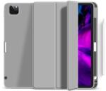 eSTUFF MIAMI stylus tok iPad Próhoz 12.9, szürke, PU bőr, puha TPU (eet_5704174963820)