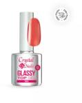 Crystal Nail's Crystal Nails Glassy Top Gel - Red 4ml