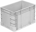 Bekuplast Silverline Euro láda, zárt markolat, szürke, 60x40x42 cm (4271_000314_4120401)