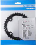 Shimano Lánckerék 36F Shimano FCT521 fekete 3x10 PCD 104MM