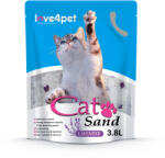 Cat Sand Котешка пясъчна лавандула силиконова котешка тоалетна 3, 8 л