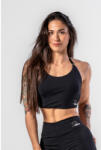 Nebbia Deni x NEBBIA Sports Crop Tank 309 fekete, M