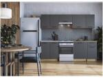 Halmar Set bucătărie Daria 240, stejar kraft / antracit (V-UA-DARIA_240-D.CRAFT/ANTRACYT)