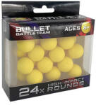  24 bile de spumă de 2, 3 cm calibre (822)