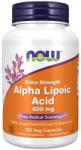 NOW Acid alfa lipoic 600 mg - 120 capsule vegetale