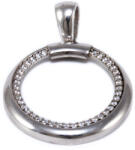 Ékszershop Köves kör ezüst medál (2166262)