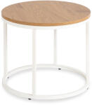  Asztal tölgy/fehér színben ANN (ME-ANN-D-B-L)