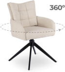  Forgó szék krém színben. JULY (ME-JULY-KR-T-K)