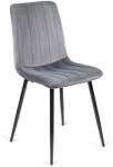  Szék szürke színben, bársony kárpittal. IBIS (ME-IBIS-P-V-K)