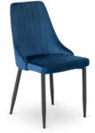  Szék sötétkék bársony kivitelben. BARI (ME-BARI-GR-V-K)