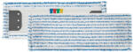 TTS Mophuzat csiptetős 40 cm mikroszálas TTS_0000E210B fehér/kék csíkkal (0000E210B) - officefirst