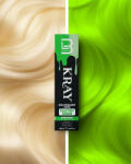 L3VEL3 - Kray Semi Permanent Color - Fizikai Hajszínező - Élénk Zöld (Electric Green) 100ml