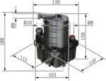 Bosch Üzemanyagszűrő BOSCH 0 450 907 015 for RENAULT (0 450 907 015)