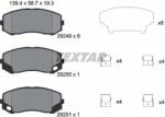 TEXTAR Fékbetét készlet TEXTAR 2924901 for MITSUBISHI, FUSO, NISSAN (2924901)