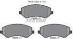 TEXTAR Fékbetét készlet TEXTAR 2363801 for JEEP, CHRYSLER (2363801)