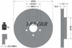 TEXTAR féktárcsa TEXTAR 92109605 for FORD, JAGUAR (92109605)