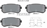 TEXTAR Fékbetét készlet TEXTAR 2567701 for HYUNDAI, KIA (2567701)