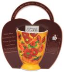 Queen Isabell Van Gogh Napraforgók porcelán bögre - 300 ml - design csomagolásban (IMO-PP-W25VG538A-24127)