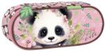 DERFORM Pandás ovális tolltartó - Dream (P1APA10) - iskolataskawebshop