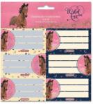 Ars Una füzetcímke 3x6 db-os - Wild and free (53833594)