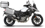 Shad Set complet de cutii de aluminiu SHAD TERRA, 37L cutie centrala si 47L 47L cutii laterale, incluzand kit montaj si placa SHAD SUZUKI DL 650 V-Strom (261855)