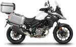 Shad Set complet de cutii de aluminiu SHAD TERRA, 48L cutie centrala si 47L 47L cutii laterale, incluzand kit montaj si placa SHAD SUZUKI DL 650 V-Strom (261873)