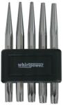 WHIRLPOWER Set dornuri poanson Whirlpower 138-0205, 5 piese, 2-6 mm (234043) Dalta