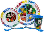 Stor Disney Mickey 5 részes műanyag mikrózható étkészlet (81150)