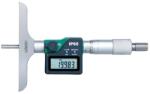 INSIZE Micrometru digital de adancime INSIZE 0-25mm x 0, 001mm, talpa 101, 5mm, IP65 (3540-25)