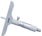 INSIZE Micrometru mecanic de adancime INSIZE 0-25mm, rezolutie 0, 01mm, talpa 101, 5mm, tija plata (3240-25)