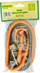 Strend Pro Set corzi elastice Strend Pro LB342 cu carlige din otel, 8 mm, 2x1 m (217740)