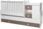 Lorelli MiniMax kombi ágy 190x72 - White Coffe New