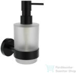 RAVAK Kona KN 231 szappanadagoló-tartó adagolóval, matt fekete X07P1310 (X07P1310)