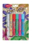 Daco Art Lipici colorat cu sclipici set 6 culori Daco (LG106)