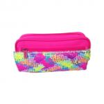 ECADA Penar tip borseta, model cu paiete multicolor, 2 compartimente (PE654RZ) Penar