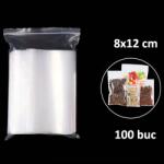 Procart Set 100 bucati pungi Zip cu fermoar 80x120 pentru ambalare (PACK80120)