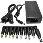 Procart Incarcator universal laptop 120W - 10 conectori interschimbabili, USB-C, adaptor special HP (DC12VUSBC)